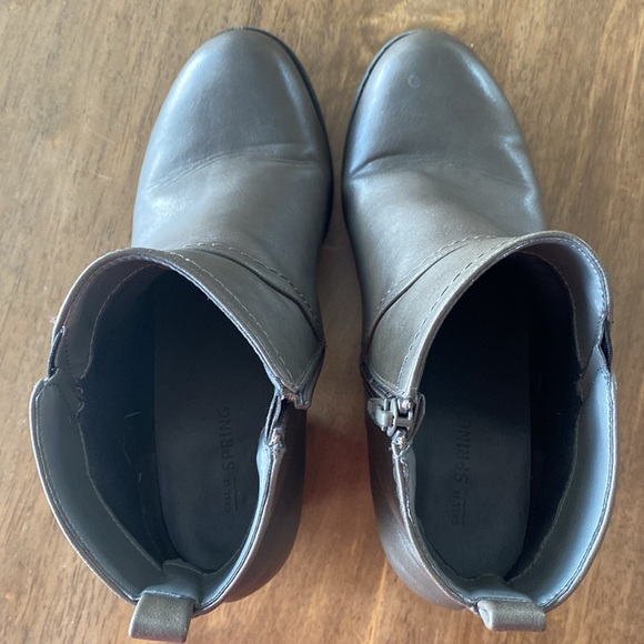 Call it Spring Grey Vegan leather boots - Picture 5 of 8